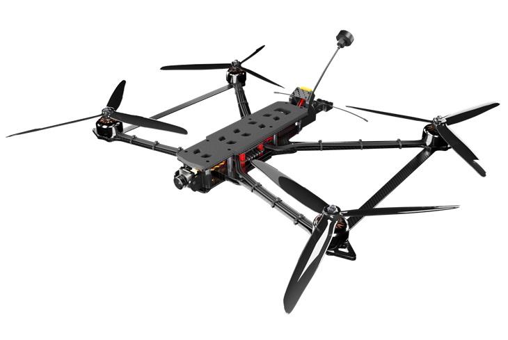 FPV - дрон 8 дюймів "ШПАК" карбон звичайна камера FLY KROP